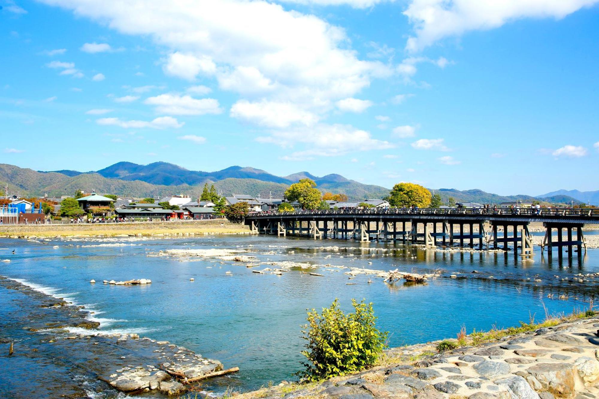 Kyoto Arashiyama Onsen Ryokan Togetsutei エクステリア 写真